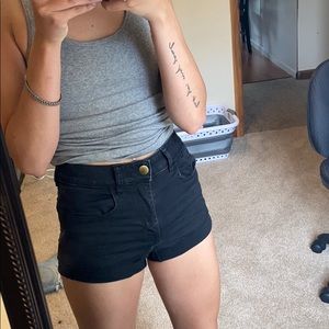 Black American Eagle Shorts